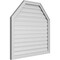 Ekena Millwork Octagonal Top Surface Mount PVC Gable Vent w/ 2"W x 1-1/2"P Brickmould Frame, 38"W x 36"H GVPOT38X3602SF - alternate 2